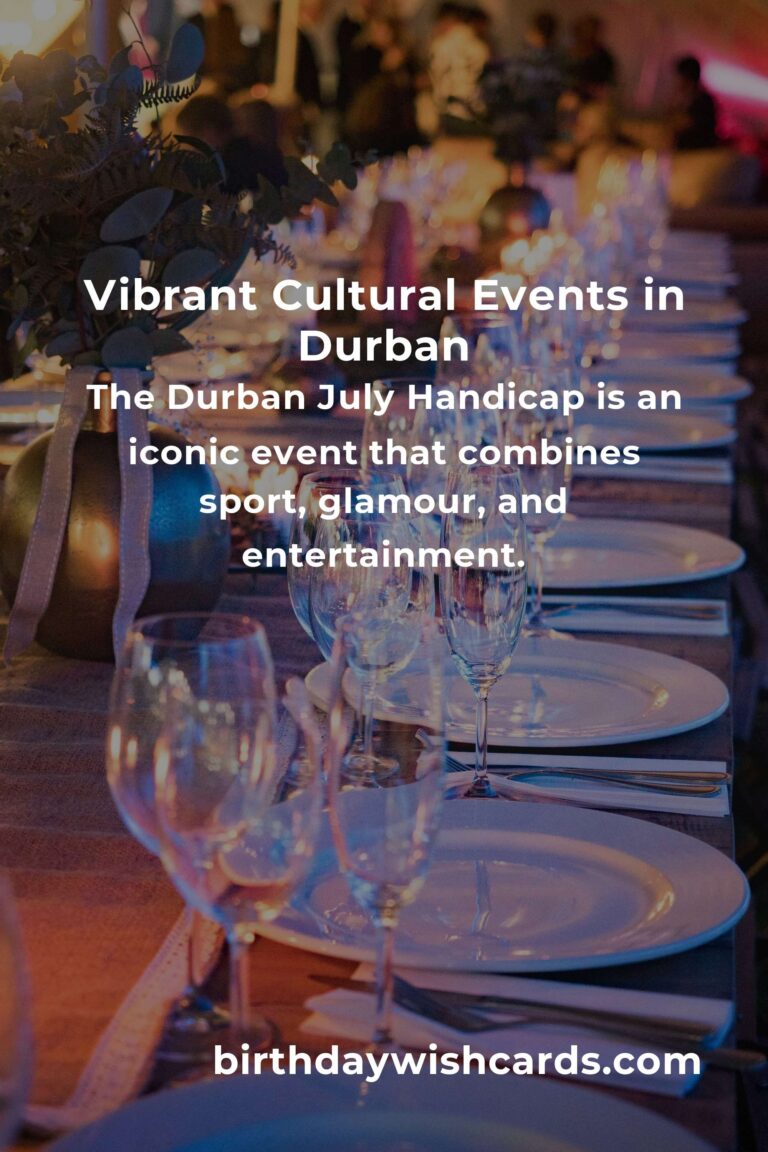 Durban Cultural Events You Can't Miss in 2025