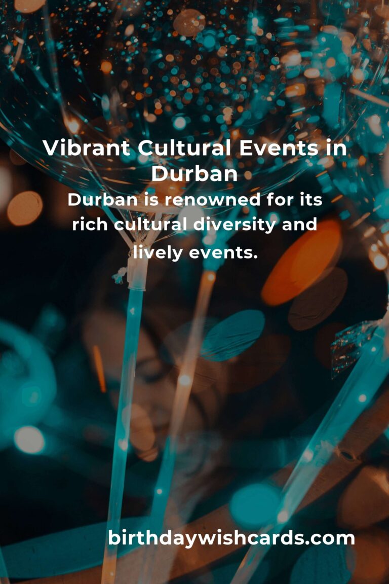 Durban Cultural Events You Can't Miss in 2025