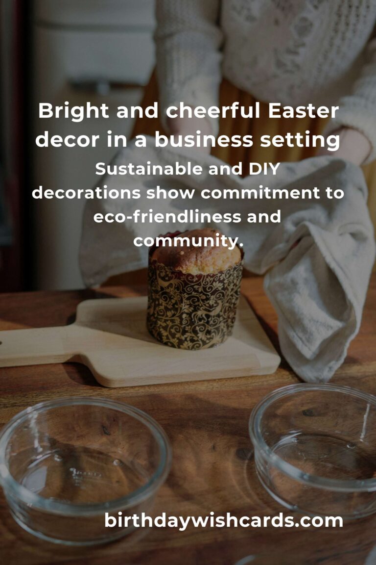 Easter Decoration Ideas: Transform Your Business Space into a Spring Wonderland