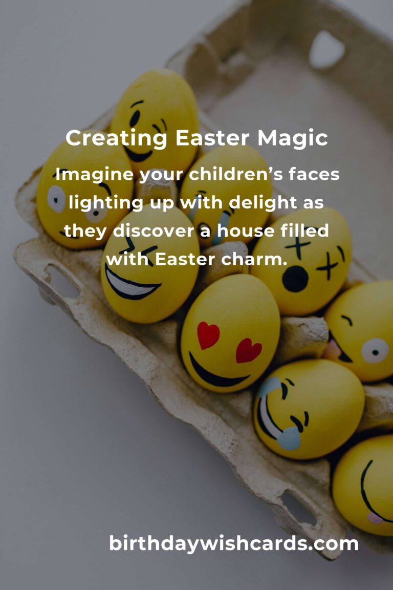 Easter Decorations Ideas for Busy Moms: Making Magic in Minutes