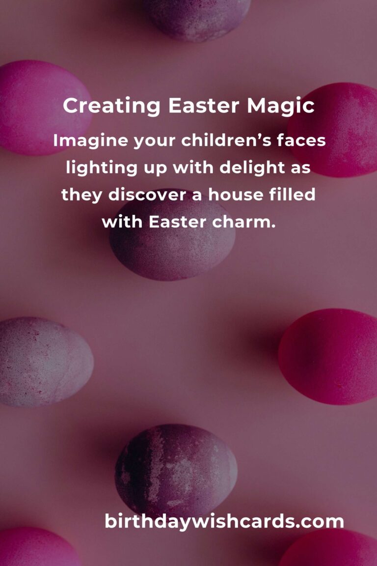 Easter Decorations Ideas for Busy Moms: Making Magic in Minutes
