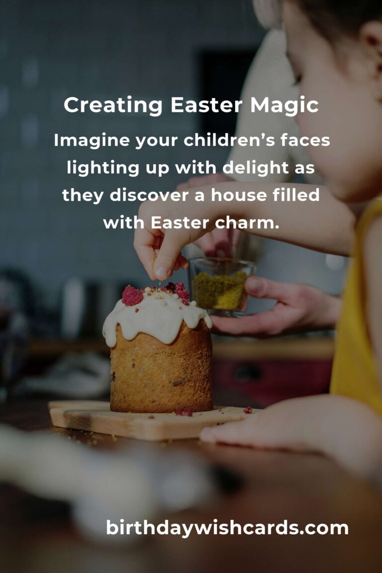 Easter Decorations Ideas for Busy Moms: Making Magic in Minutes