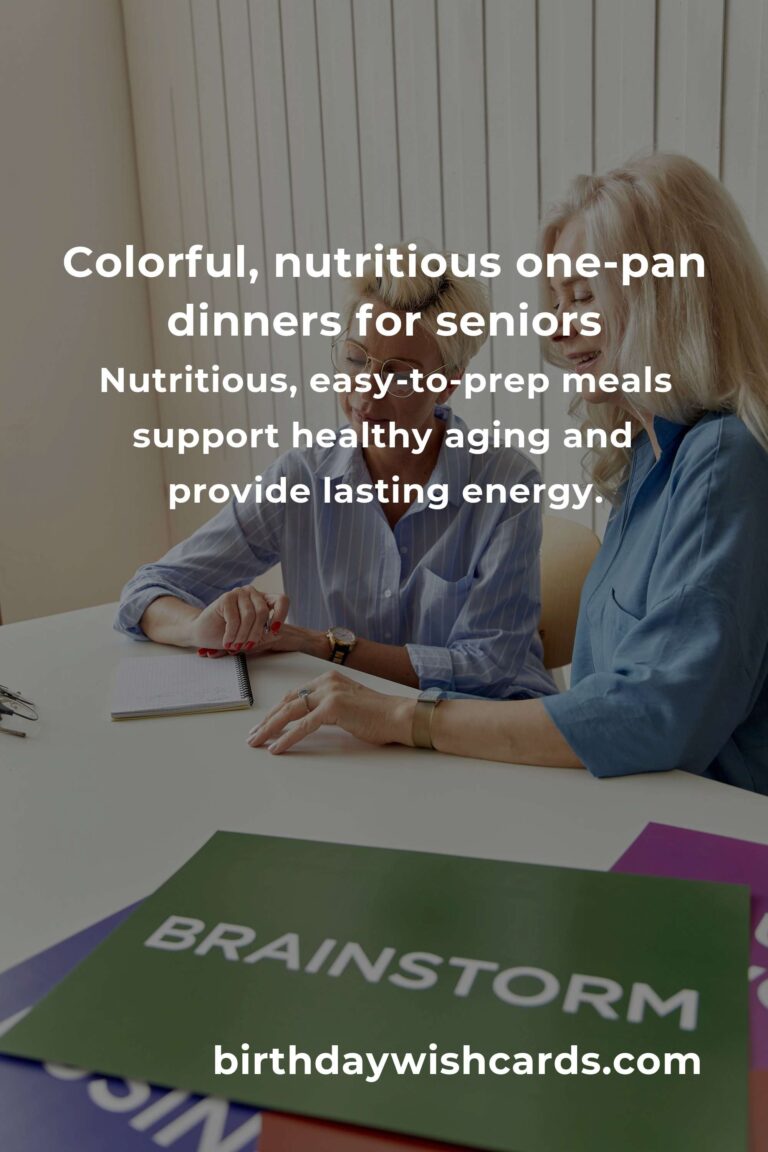 Easy Dinner Ideas for Busy Seniors: Nourishing Meals Without the Fuss
