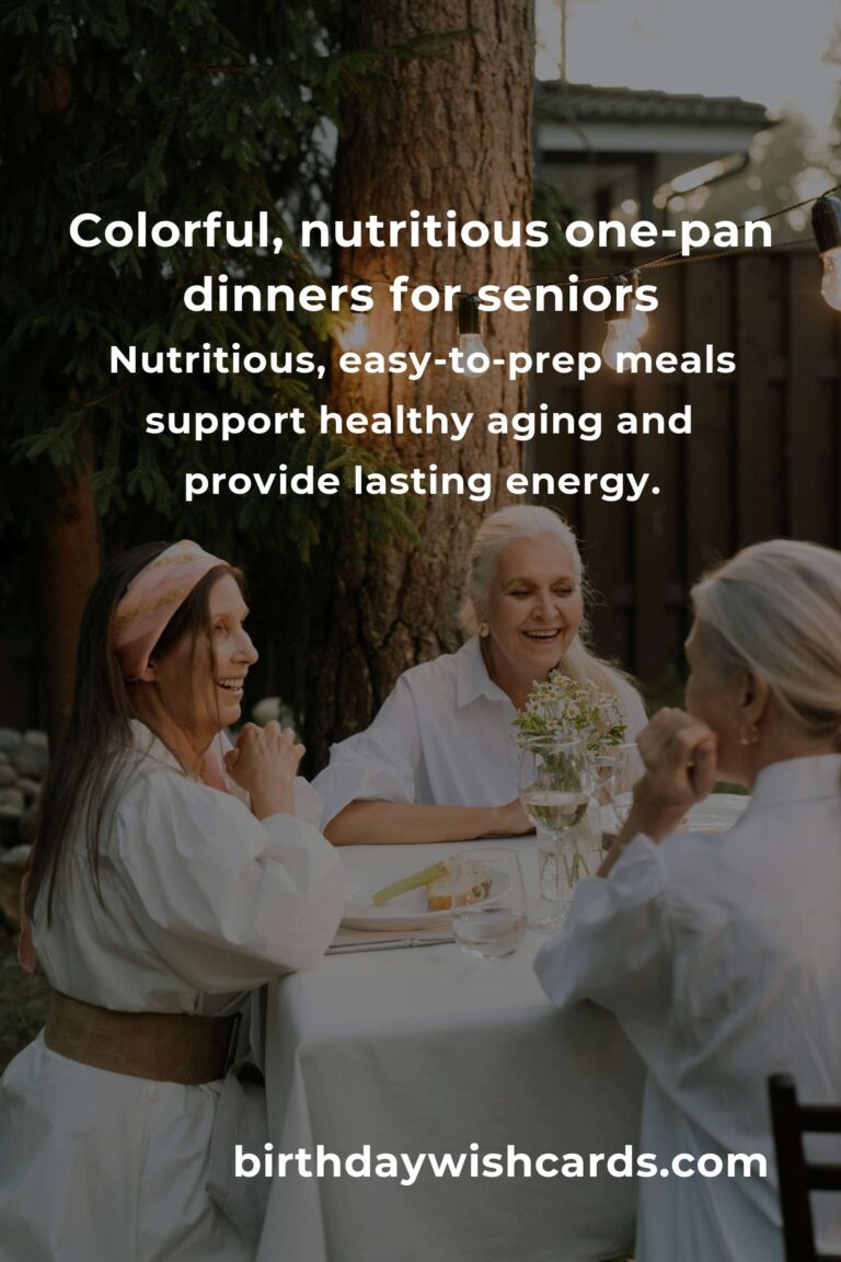 Easy Dinner Ideas for Busy Seniors: Nourishing Meals Without the Fuss