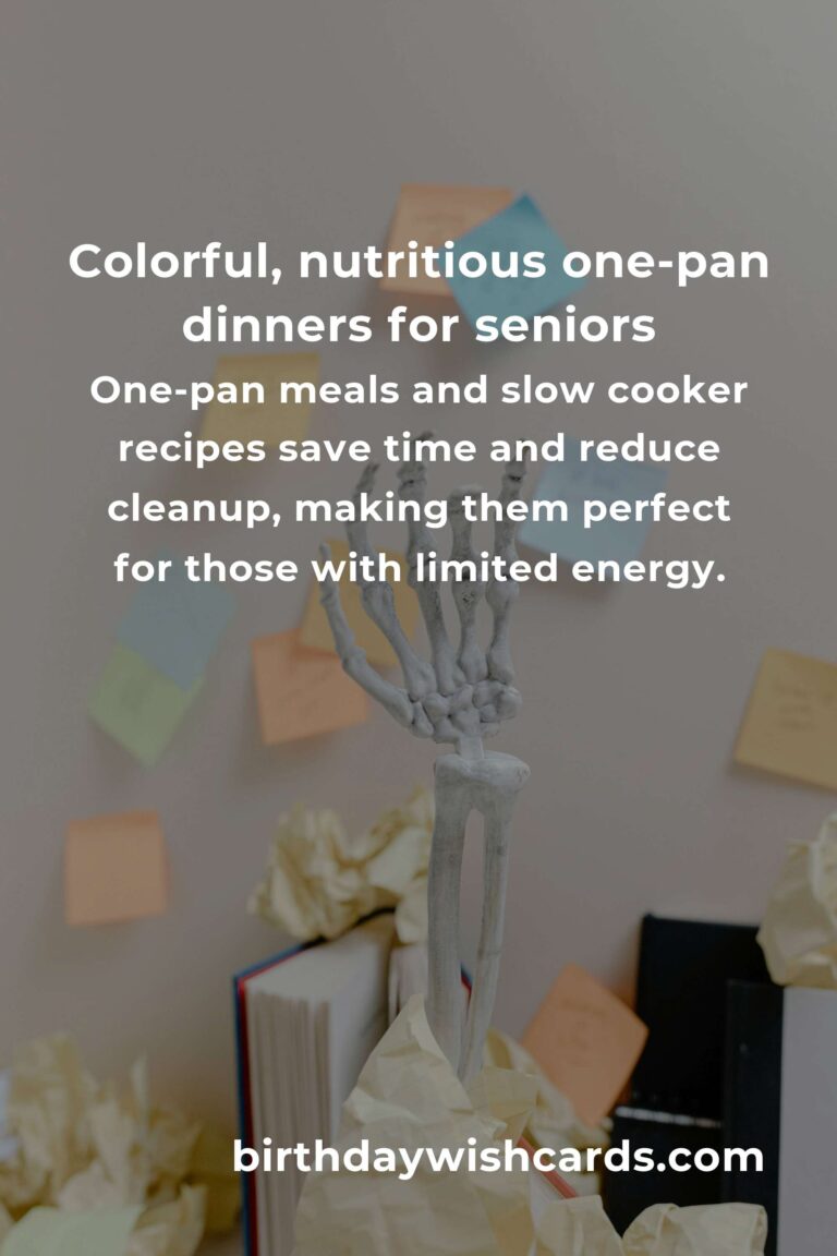 Easy Dinner Ideas for Busy Seniors: Nourishing Meals Without the Fuss