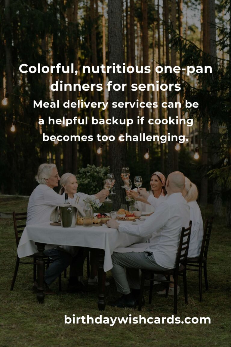 Easy Dinner Ideas for Busy Seniors: Nourishing Meals Without the Fuss