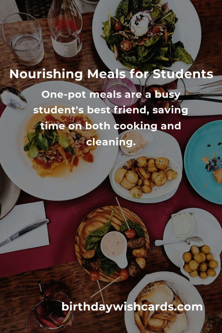 Easy Dinner Ideas for Busy Students: Nourishing Your Body and Mind