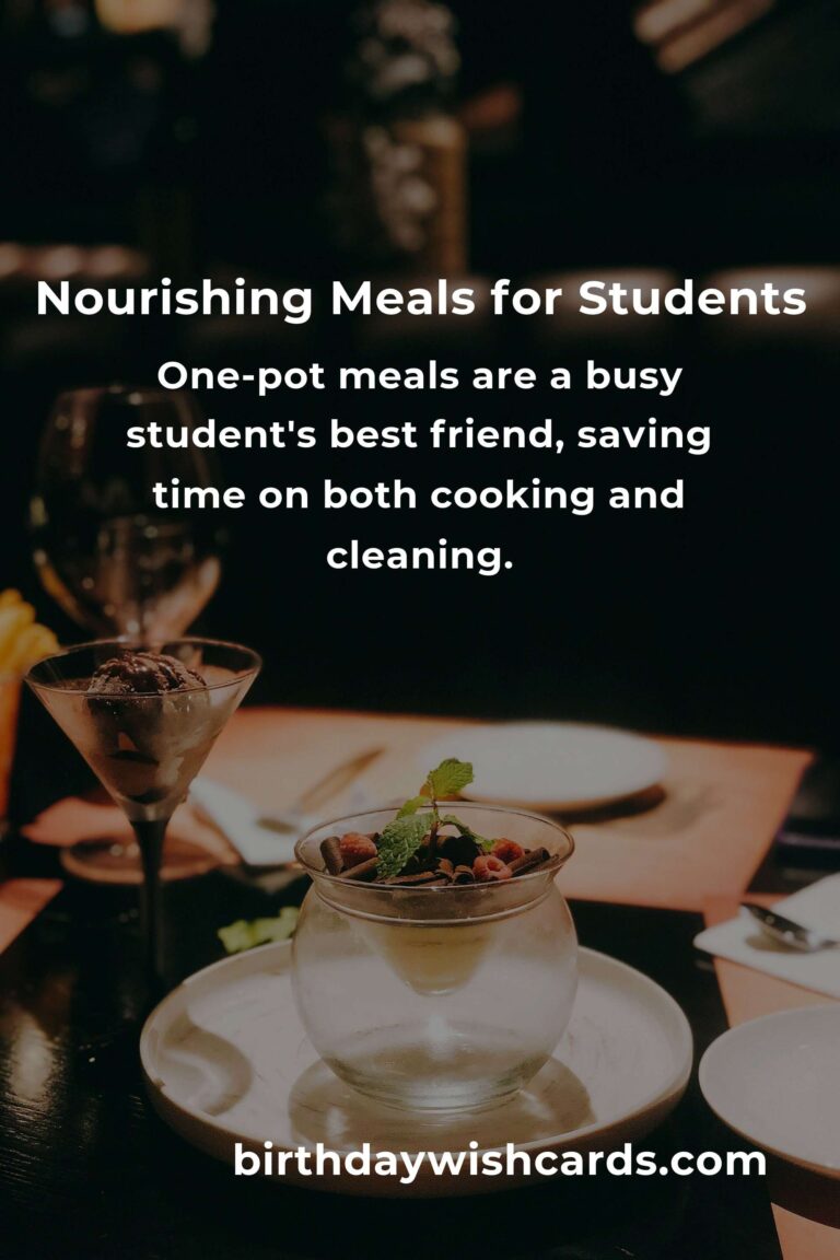 Easy Dinner Ideas for Busy Students: Nourishing Your Body and Mind