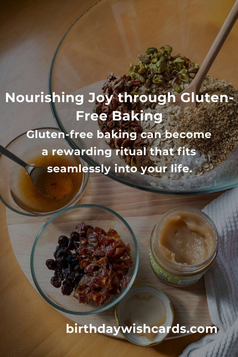 Easy Gluten-Free Baking: A Freelancer’s Guide to Nourishment and Joy