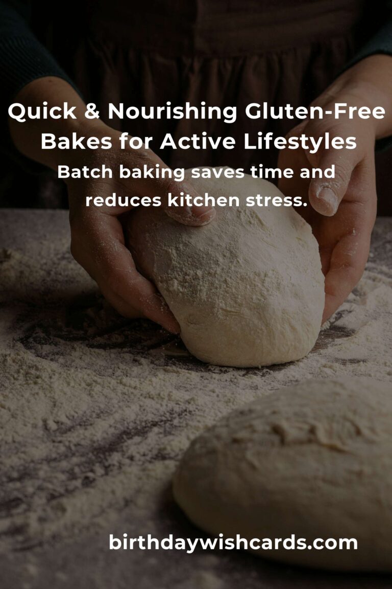 Easy Gluten-Free Baking: Fuel Your Fitness & Save Time (Without Sacrificing Joy!)