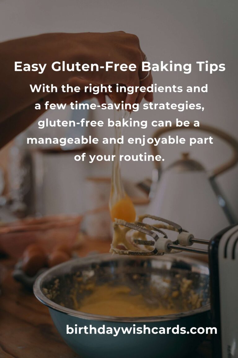 Easy Gluten-Free Baking Tips for Busy Small Business Owners