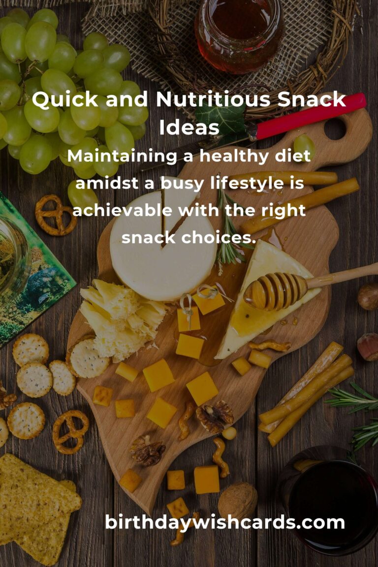 Easy Healthy Snacks for Busy Beginners: Nutritious Options for a Hectic Lifestyle