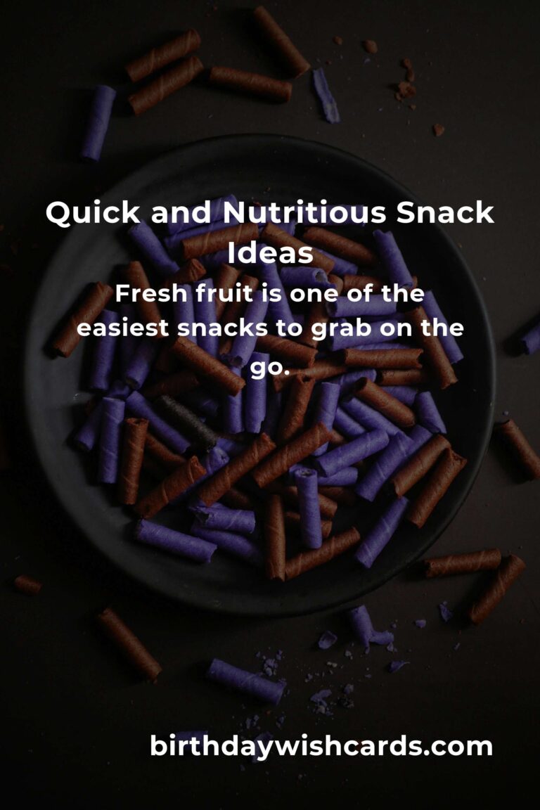 Easy Healthy Snacks for Busy Beginners: Nutritious Options for a Hectic Lifestyle