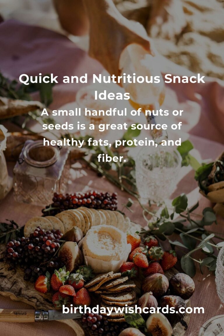 Easy Healthy Snacks for Busy Beginners: Nutritious Options for a Hectic Lifestyle