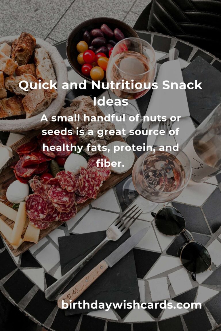 Easy Healthy Snacks for Busy Beginners: Nutritious Options for a Hectic Lifestyle