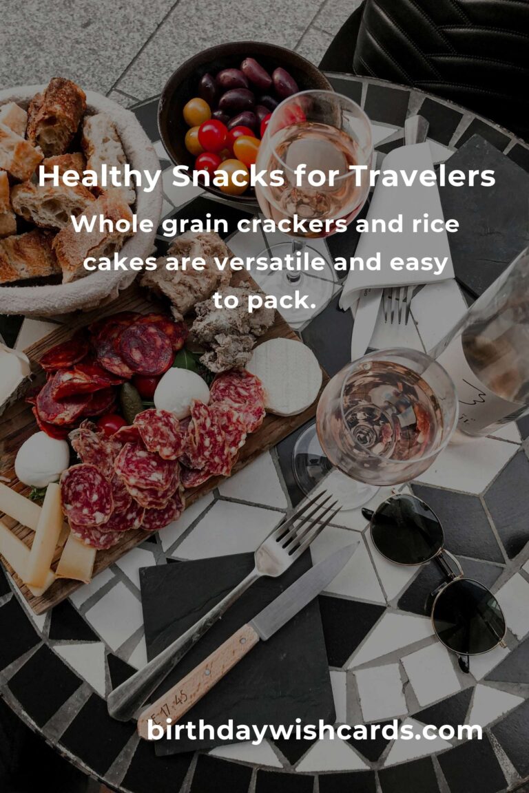 Easy Healthy Snacks for Busy Budget Travelers: Fuel Your Adventures with Love and Nutrition