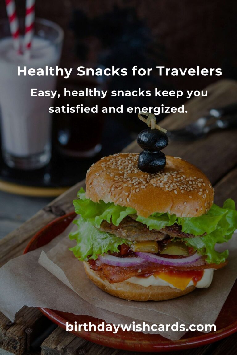 Easy Healthy Snacks for Busy Budget Travelers: Fuel Your Adventures with Love and Nutrition