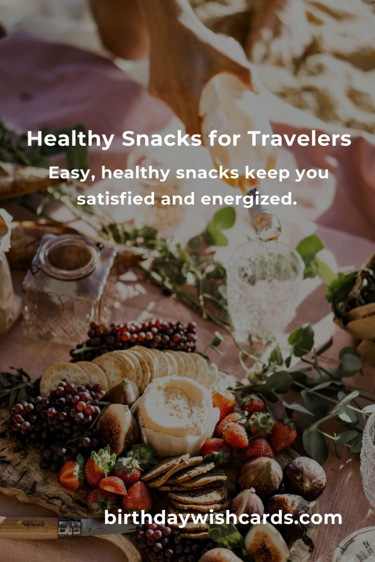 Easy Healthy Snacks for Busy Budget Travelers: Fuel Your Adventures with Love and Nutrition