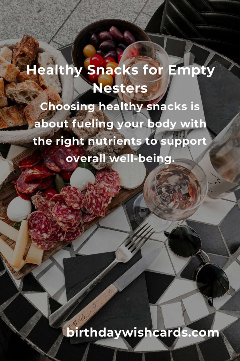 Easy Healthy Snacks for Busy Empty Nesters