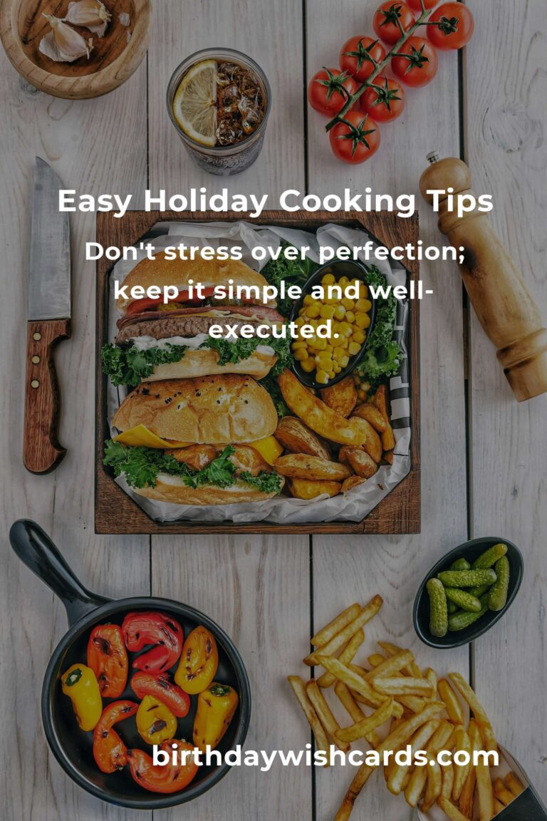 Easy Holiday Cooking Tips for Busy First-Time Buyers