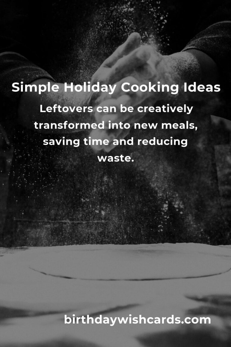 Easy Holiday Cooking Tips for Busy Retirees