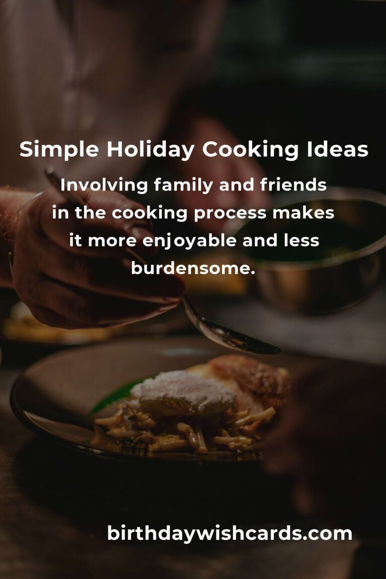 Easy Holiday Cooking Tips for Busy Retirees