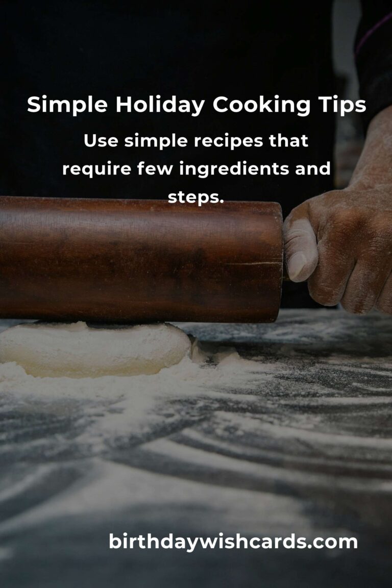 Easy Holiday Cooking Tips for Busy Students