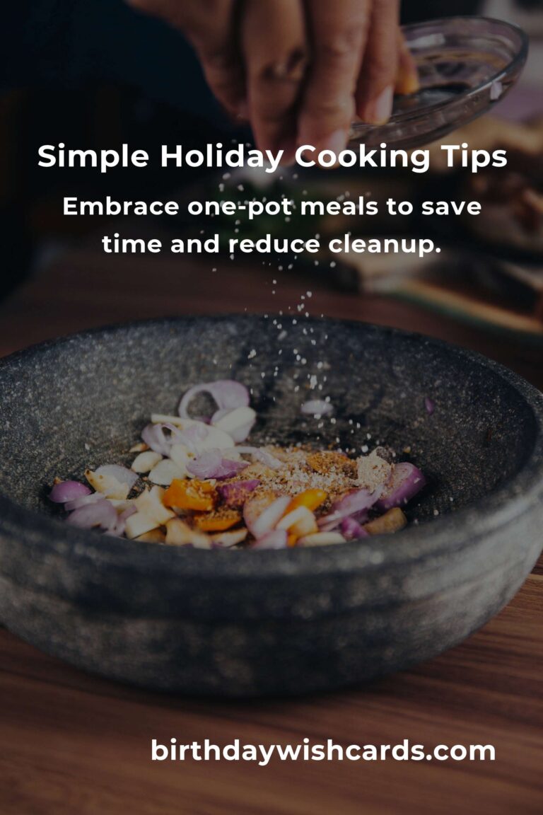Easy Holiday Cooking Tips for Busy Students