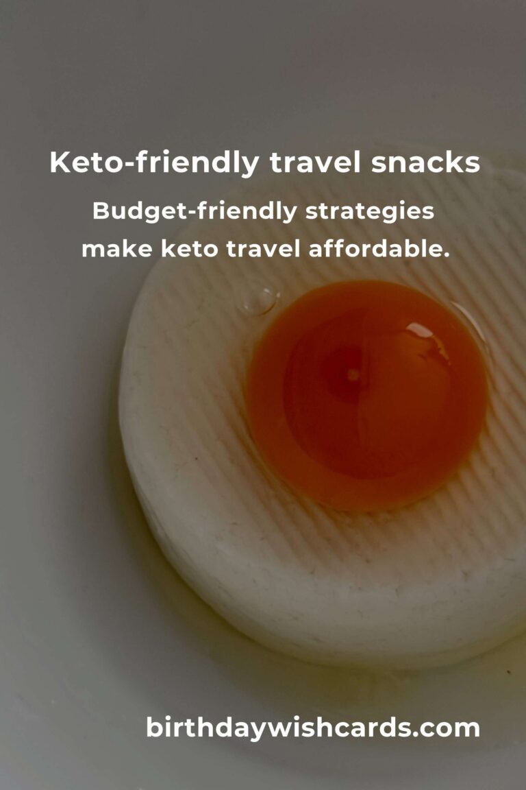Easy Keto Recipes for Busy Budget Travelers: Savoring Simplicity on the Go