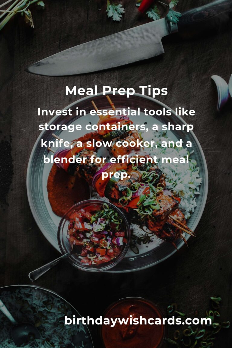 Easy Meal Prep Strategies for Busy Freelancers