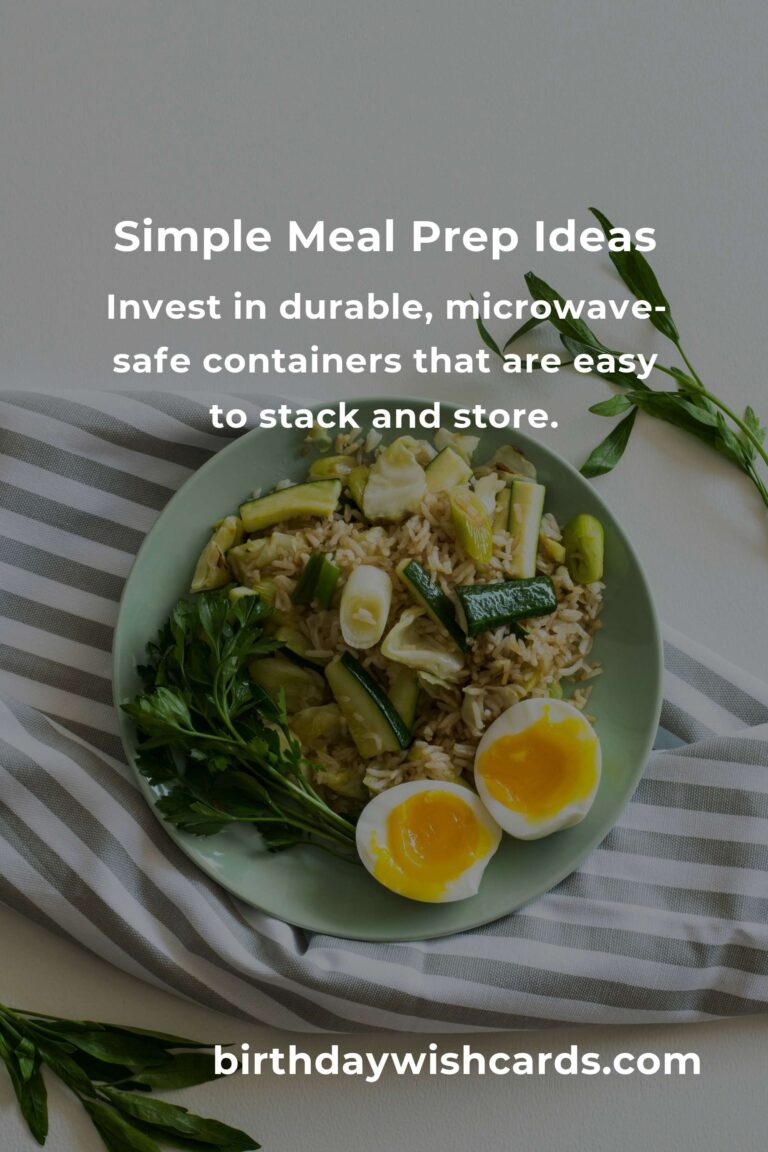 Easy Meal Prep Tips for Busy Entrepreneurs