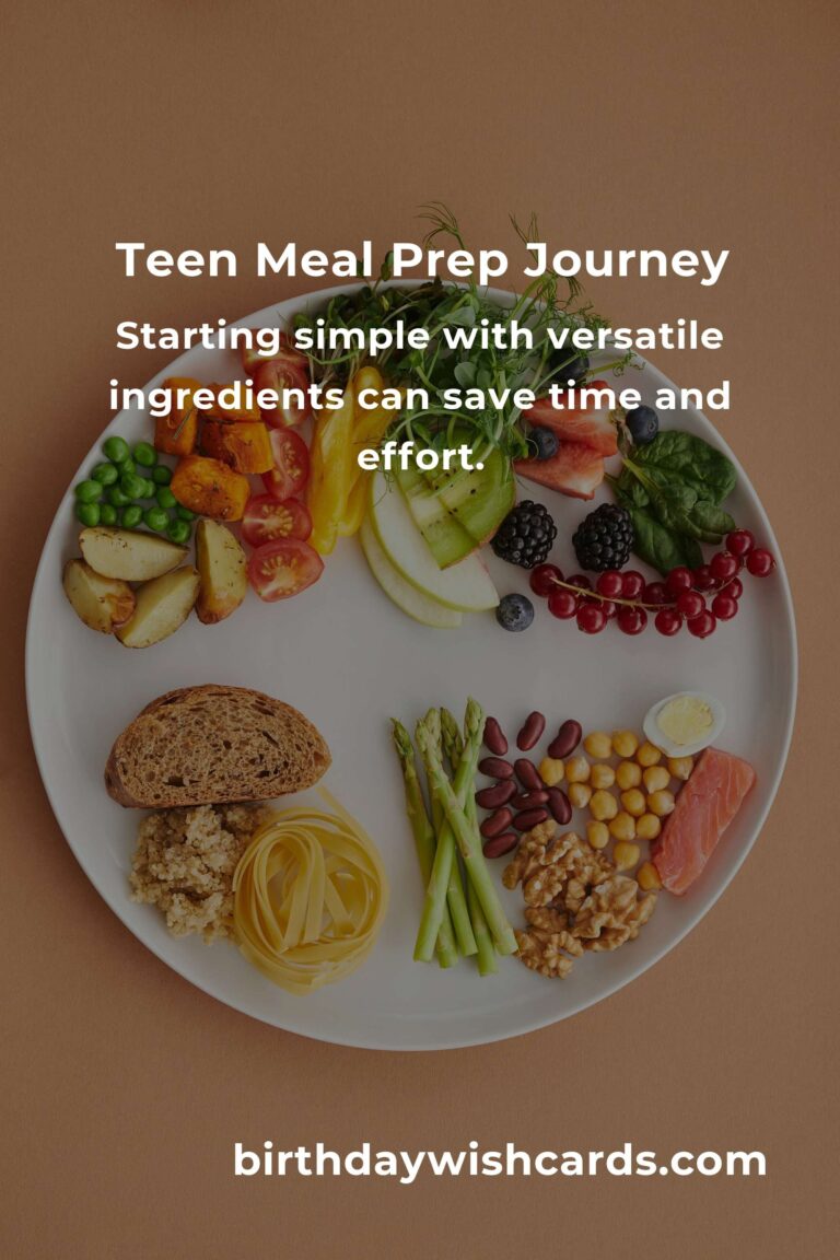 Easy Meal Prep for Busy Teens: Nourishing Body and Mind Amidst the Hustle