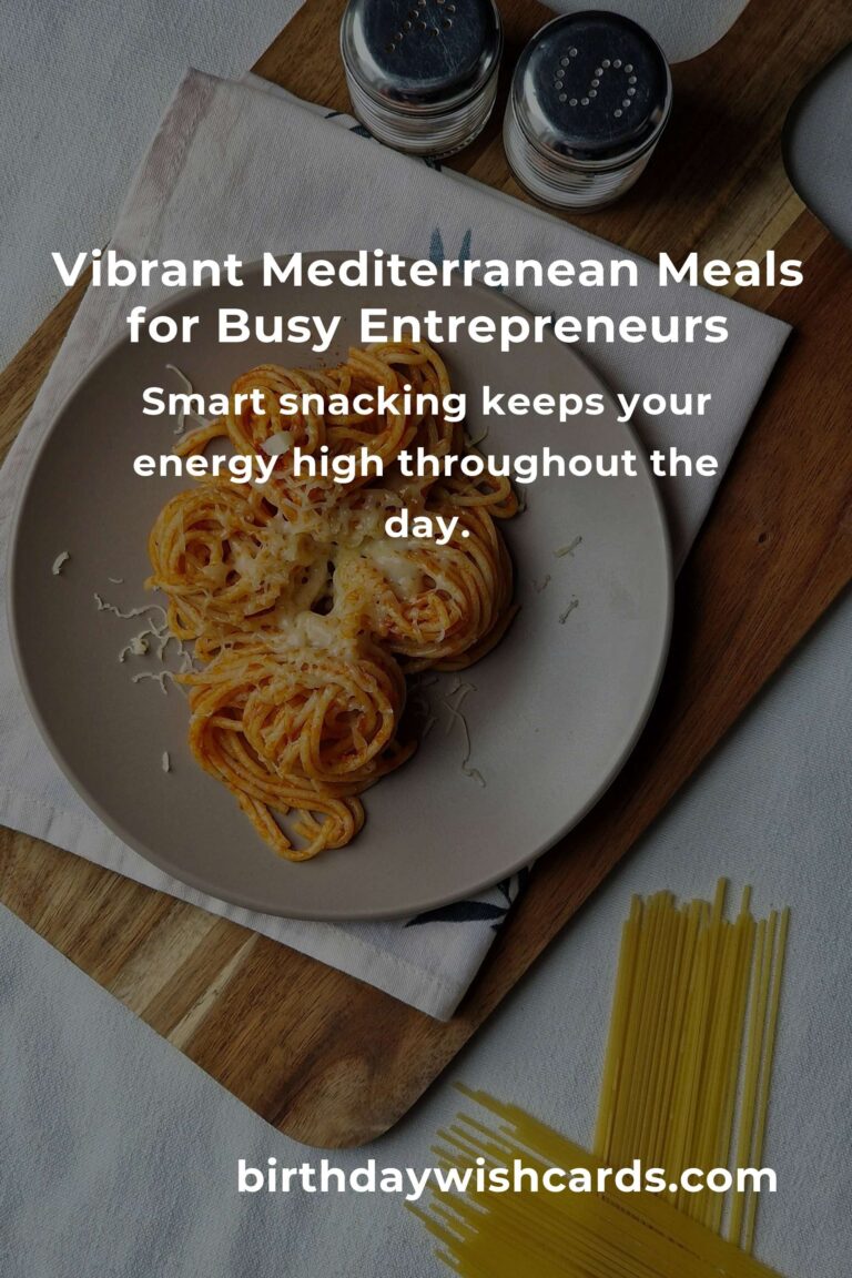 Easy Mediterranean Diet Hacks for Busy Entrepreneurs: Nourish Your Hustle, Fuel Your Dreams