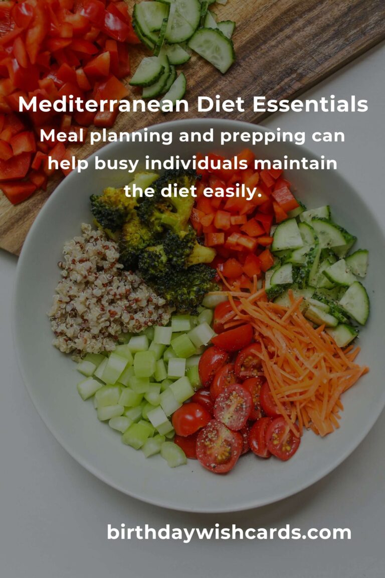 Easy Mediterranean Diet for Busy First-Time Buyers