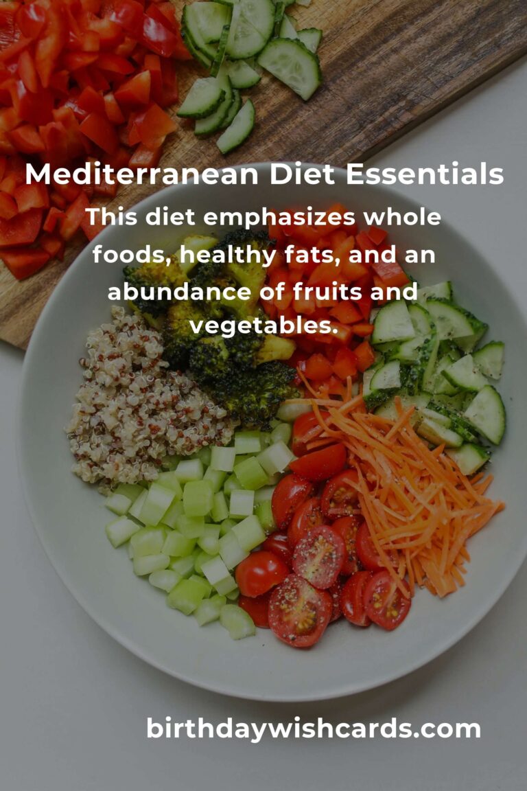 Easy Mediterranean Diet for Busy Seniors: A Simplified Guide