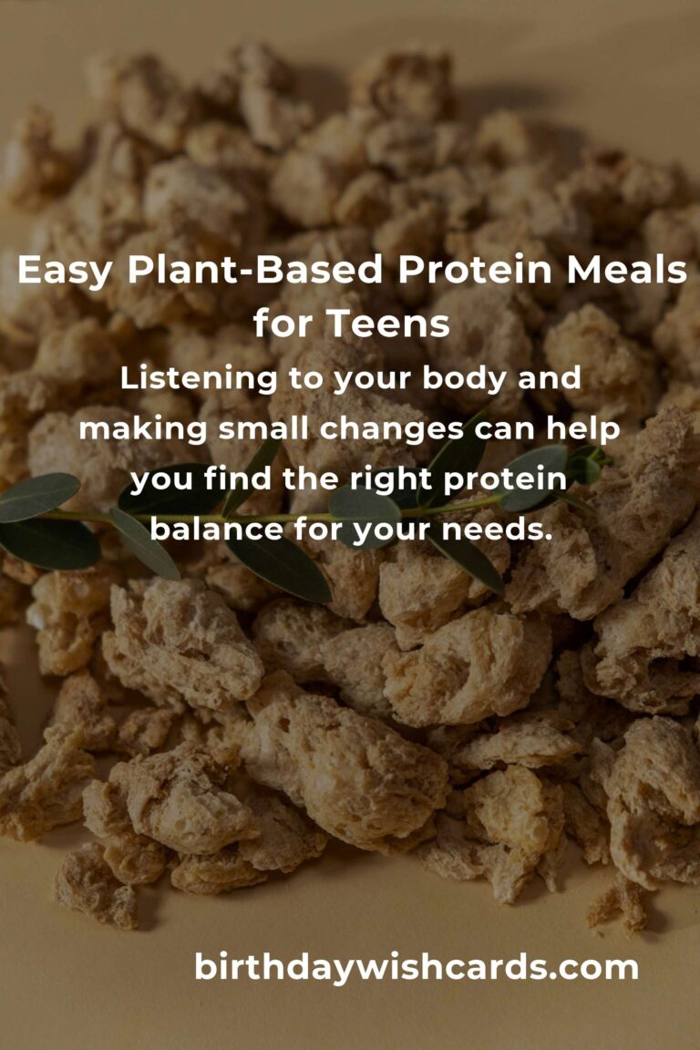 Easy Plant-Based Protein Hacks for Busy Teens: Fuel Your Day the Smart Way!