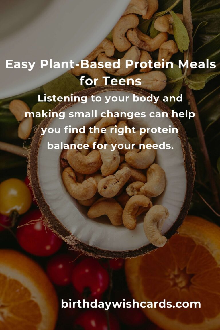 Easy Plant-Based Protein Hacks for Busy Teens: Fuel Your Day the Smart Way!