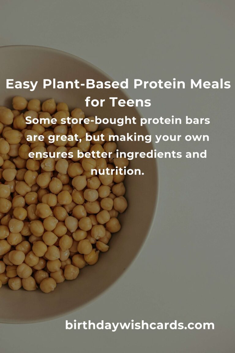 Easy Plant-Based Protein Hacks for Busy Teens: Fuel Your Day the Smart Way!