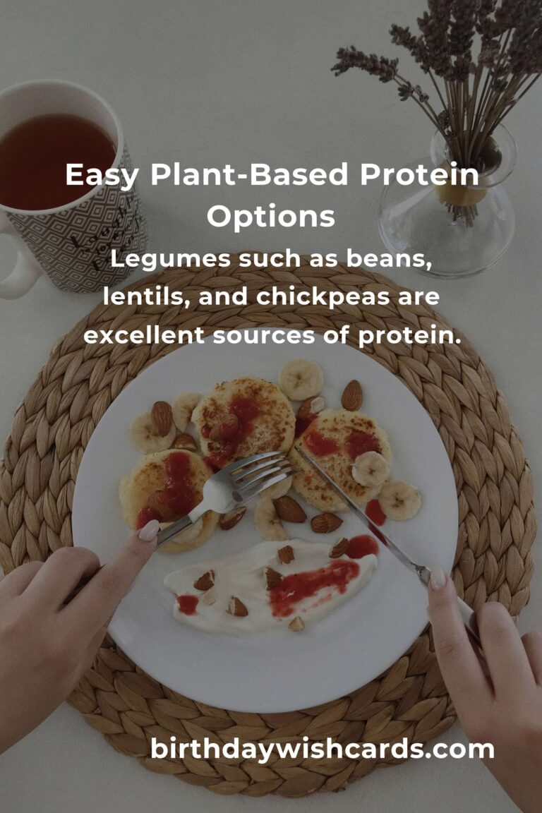 Easy Plant-Based Protein Options for Busy Remote Workers