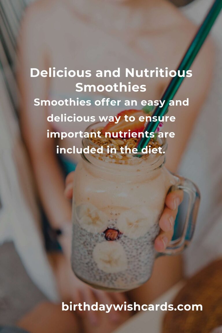 Easy Smoothie Recipes for Busy Seniors: Nutritious and Delicious Options