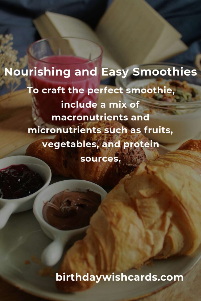 Easy Smoothie Recipes for Busy Single Parents: Nourishing and Time-Saving Blends