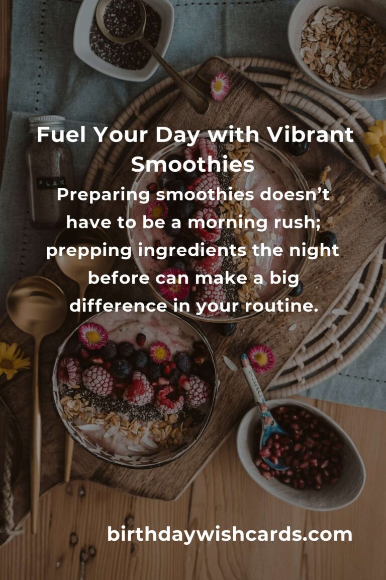 Easy Smoothie Recipes to Fuel Busy Teachers: Nourish Your Day with Every Sip