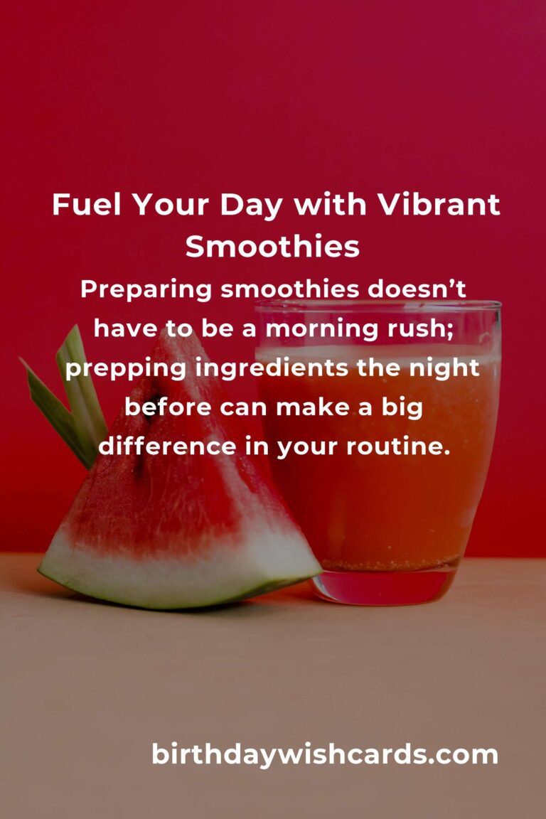 Easy Smoothie Recipes to Fuel Busy Teachers: Nourish Your Day with Every Sip