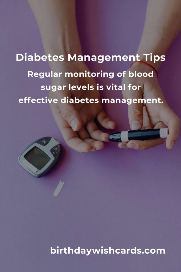 Effective Daily Habits for Diabetes Management in Toronto