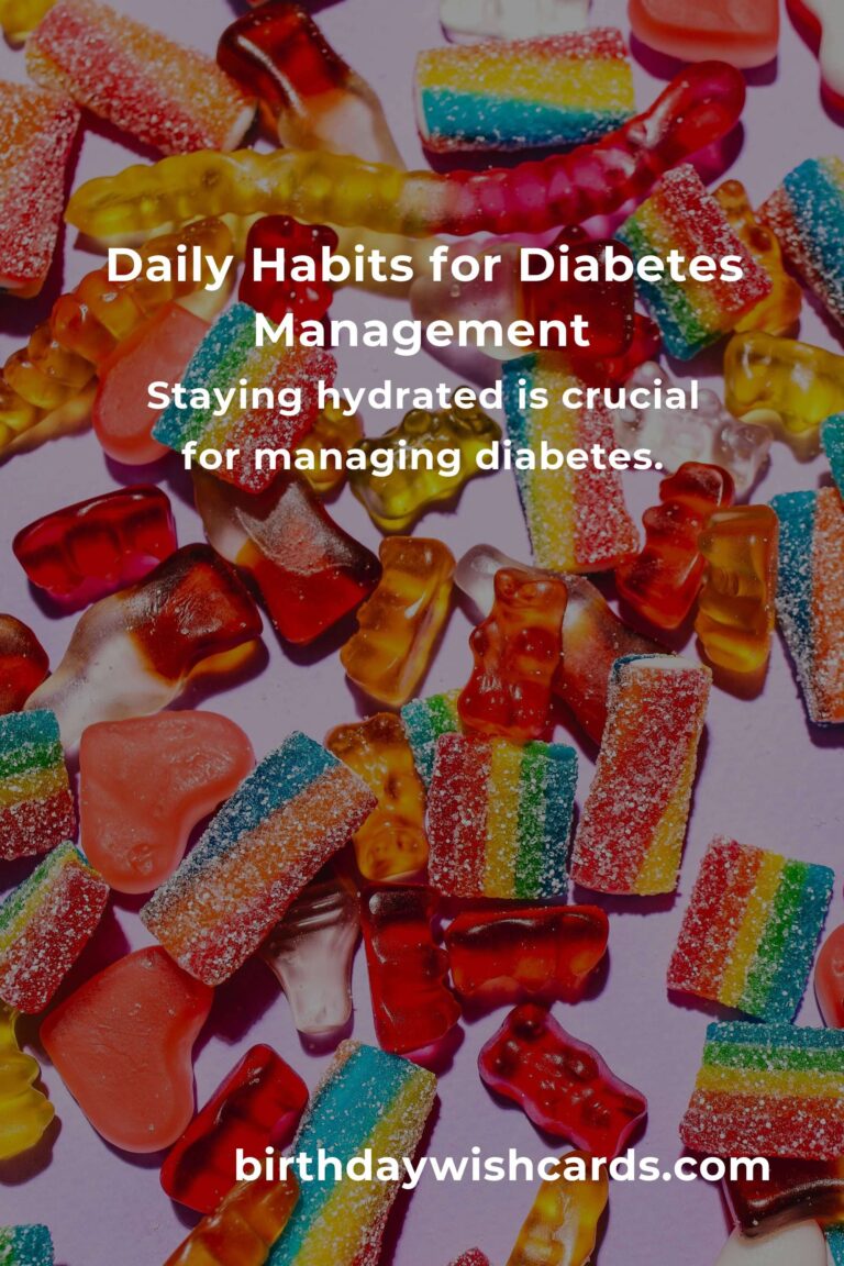 Effective Daily Habits for Managing Diabetes in Beijing