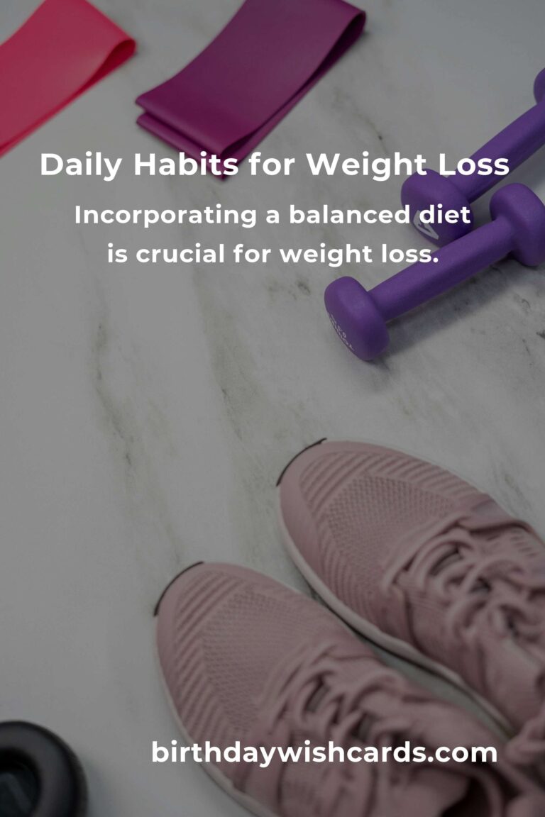 Effective Daily Habits for Weight Loss in Basel