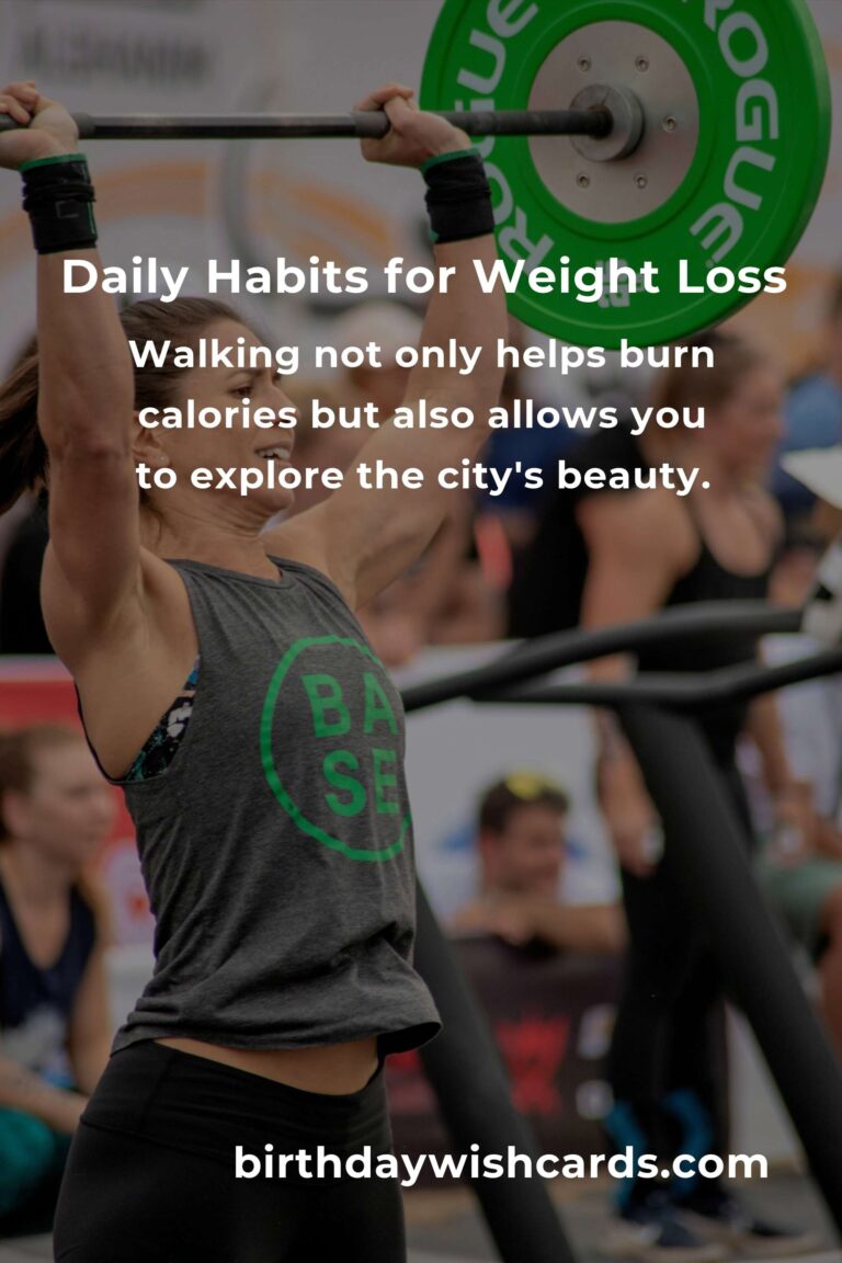 Effective Daily Habits for Weight Loss in Budapest