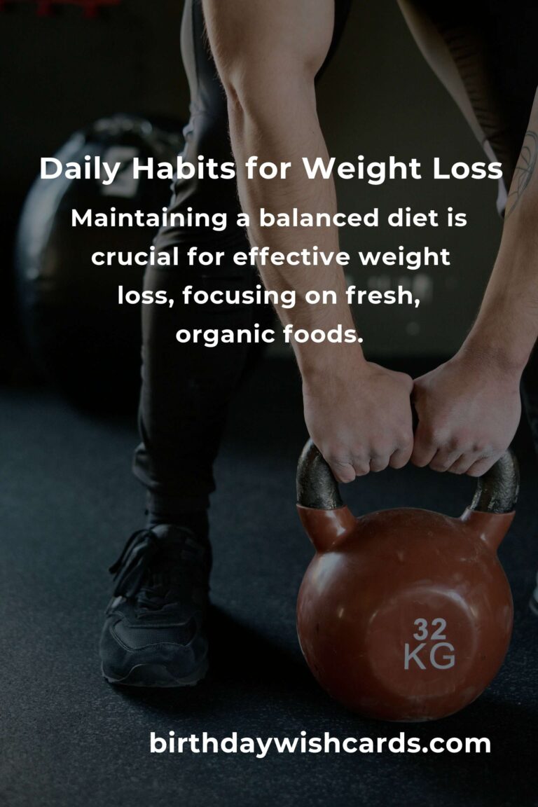 Effective Daily Habits for Weight Loss in Kigali
