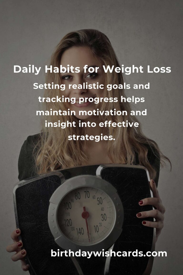 Effective Daily Habits for Weight Loss in Kigali