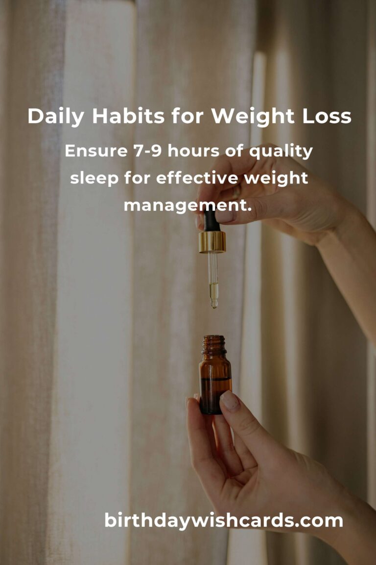 Effective Daily Habits for Weight Loss in Moscow